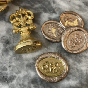 Vintage Butterfly Wax Seal Stamp