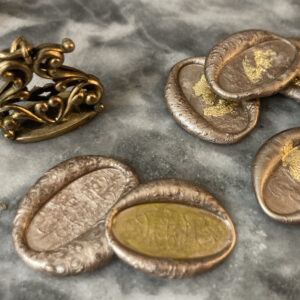 Oval-Shaped Victorian Wax Seal Fob